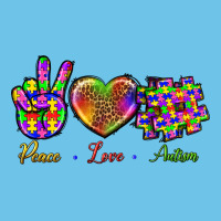 Peace Love Autism Premium Sweatshirt | Teevron