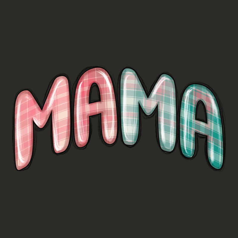 Mama Christmas Plaid Heavy Core Tee by MaliasSmallBusiness | Teevron