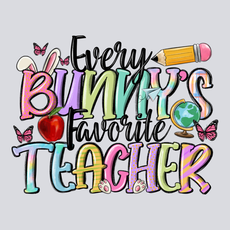 Every Bunnys Favorite Teacher Zipper Hoodie by MaliasSmallBusiness | Teevron