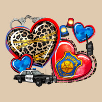 Western Leopard  Police   Hearts Heavyweight Sweatshirt | Teevron