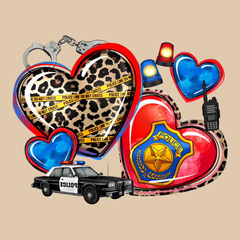 Western Leopard  Police   Hearts Heavyweight Sweatshirt by AdoDesignShop | Teevron