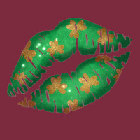 St. Patricks Day Green Lips Premium Hoodie | Teevron