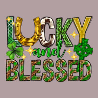 Lucky And Blessed St. Patricks Day Vintage Hoodie | Teevron