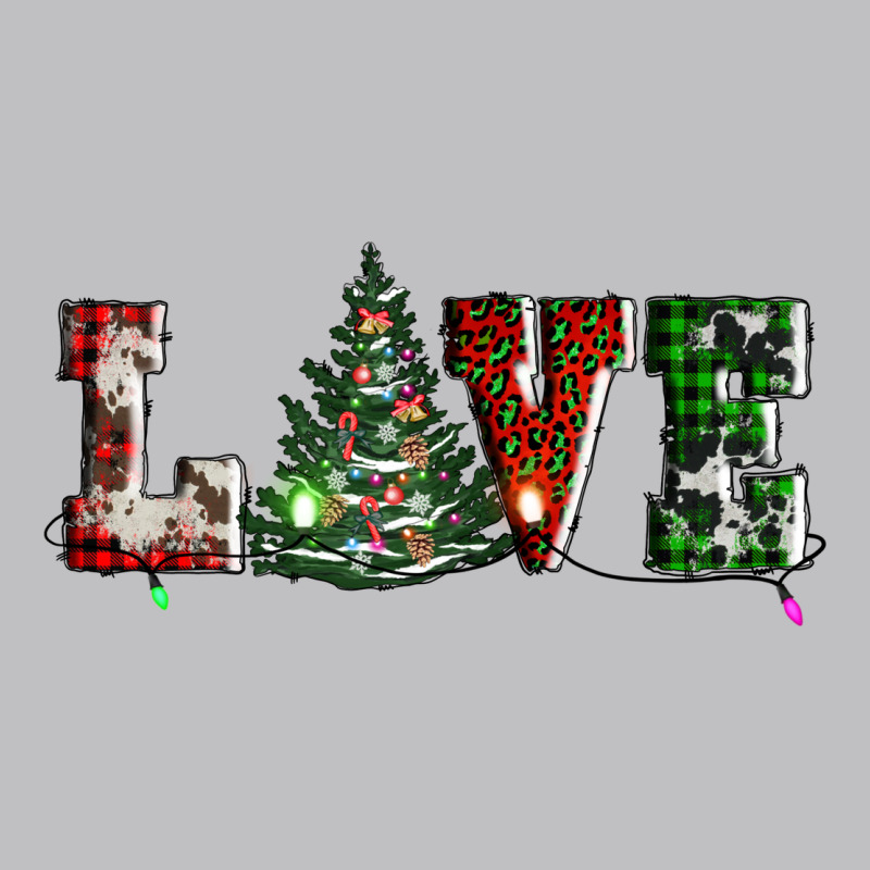 Love Christmas Tree Long Sleeve Tee by AdoDesignShop | Teevron