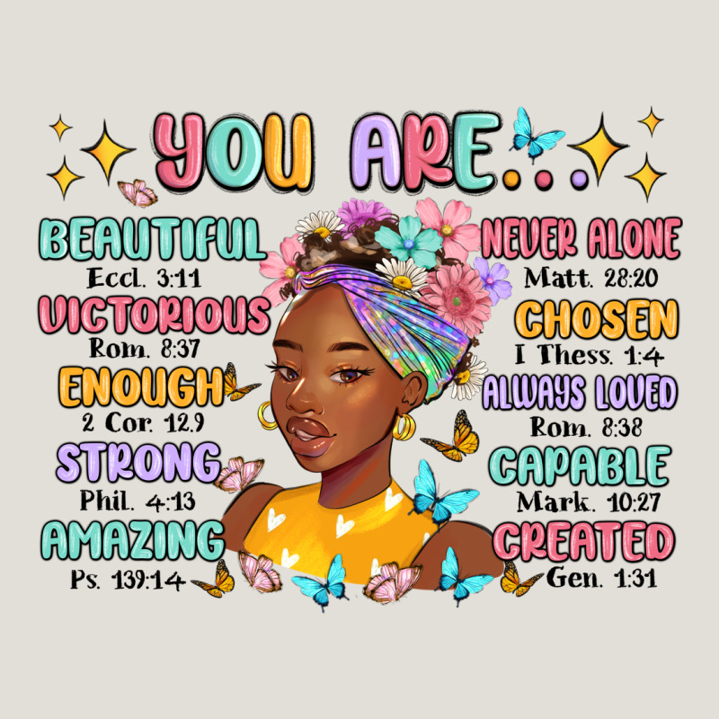You Are Beautiful Victorious Enough Strong Heavy Core Tee by MaliasSmallBusiness | Teevron