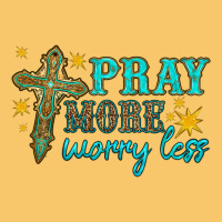 Pray More Worry Less Vintage Hoodie | Teevron