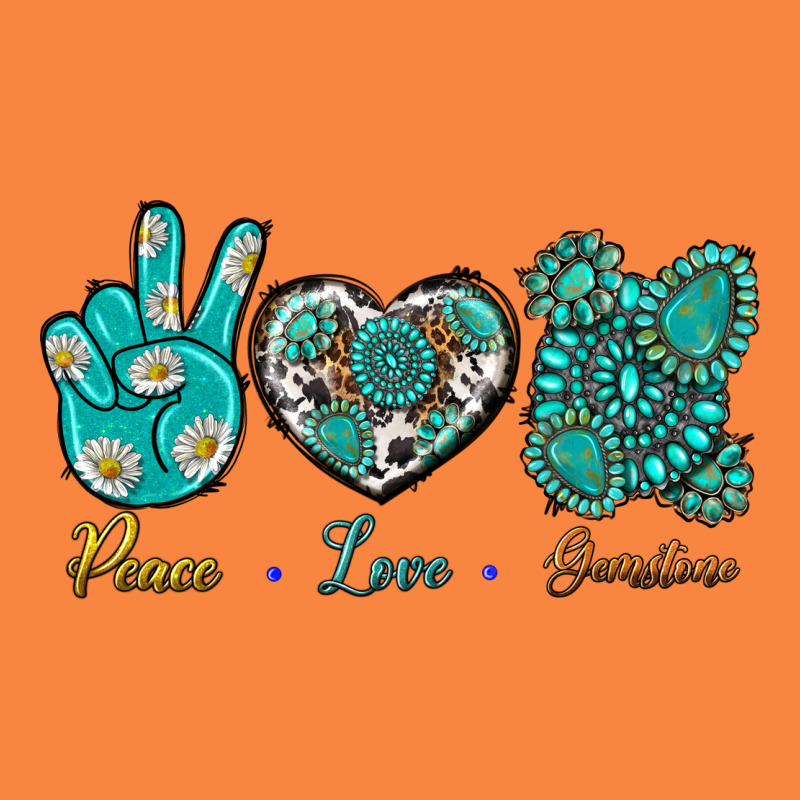Peace Love Gemstone Premium Sweatshirt by BundleAndBundleShop | Teevron