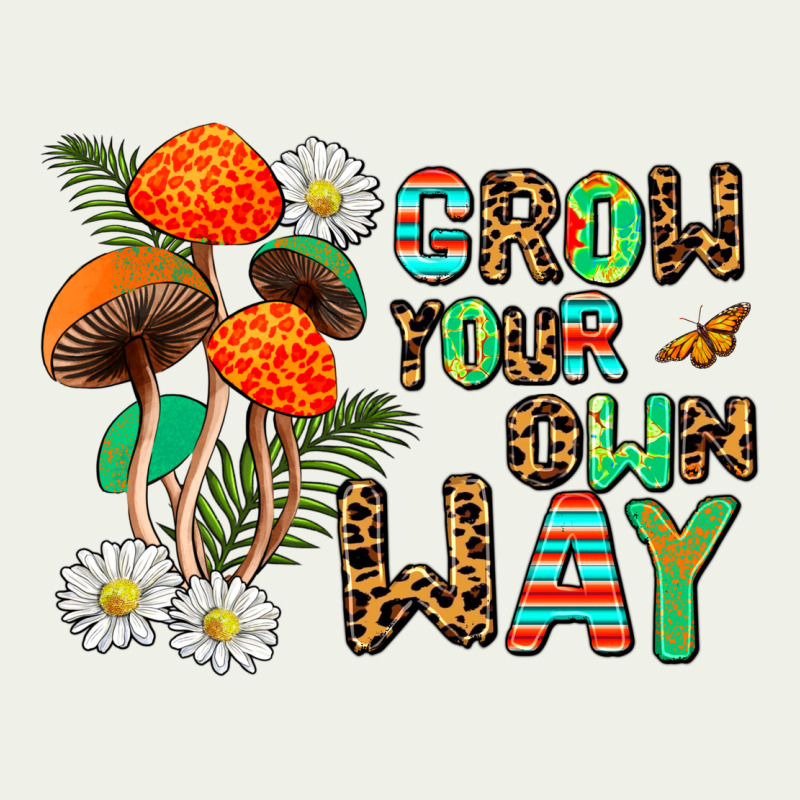Grow Your Own Way Urban Heavy Tee by AdoDesignShop | Teevron