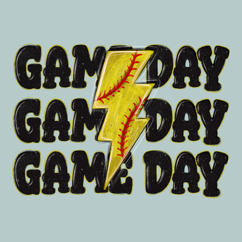 Game Day Game Day Game Day Softball Heavy Core Tee by MaliasSmallBusiness | Teevron