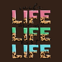 Wife Life Mom Life Best Life Heavy Core Tee | Teevron