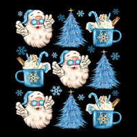 Santa Claus Doodles Christmas Heavy Core Tee | Teevron