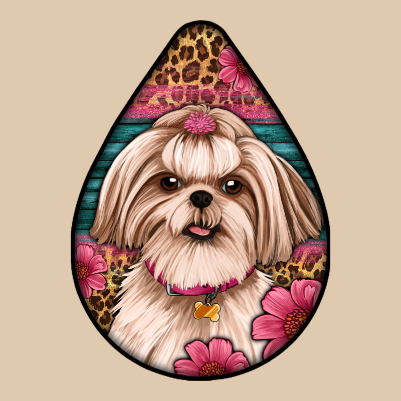 Shih Tzu Teardrop Earrings Classic Tee by Artiststas | Teevron