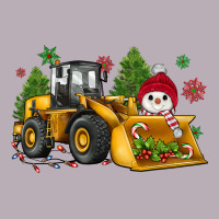 Christmas Bulldozer Snowman Vintage Tee | Teevron