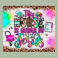 This Nurse Is Guided By Jesus Urban Heavy Tee | Teevron