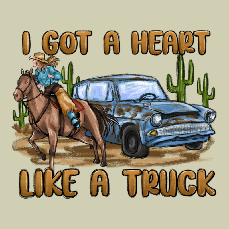 I Got A Heart Like A Truck Heavy Core Tee by MaliasSmallBusiness | Teevron