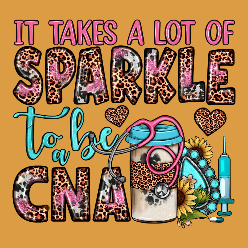 It Takes A Lot Of Sparkle To Be A Cna Urban Heavy Tee by JahusDesignShop | Teevron