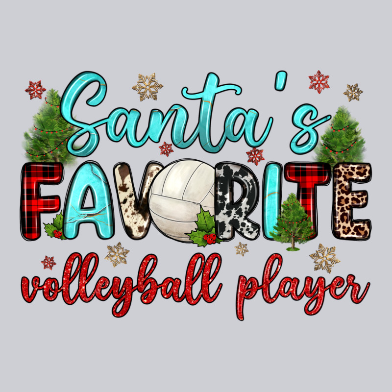 Santa S Favorite Volleyball Player Heavyweight Sweatshirt by JahusDesignShop | Teevron