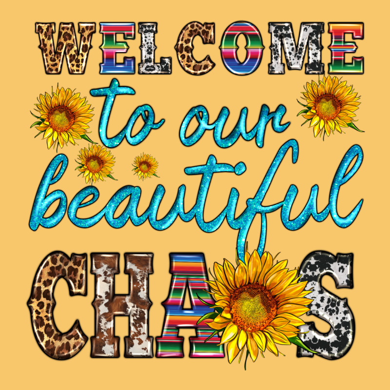 Welcome To Our Beautiful Chaos Vintage Hoodie by HRA Design Shop | Teevron