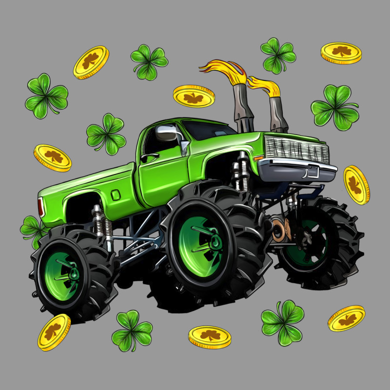 Monster Truck St Patricks Day Vintage Hoodie by Neo Western | Teevron