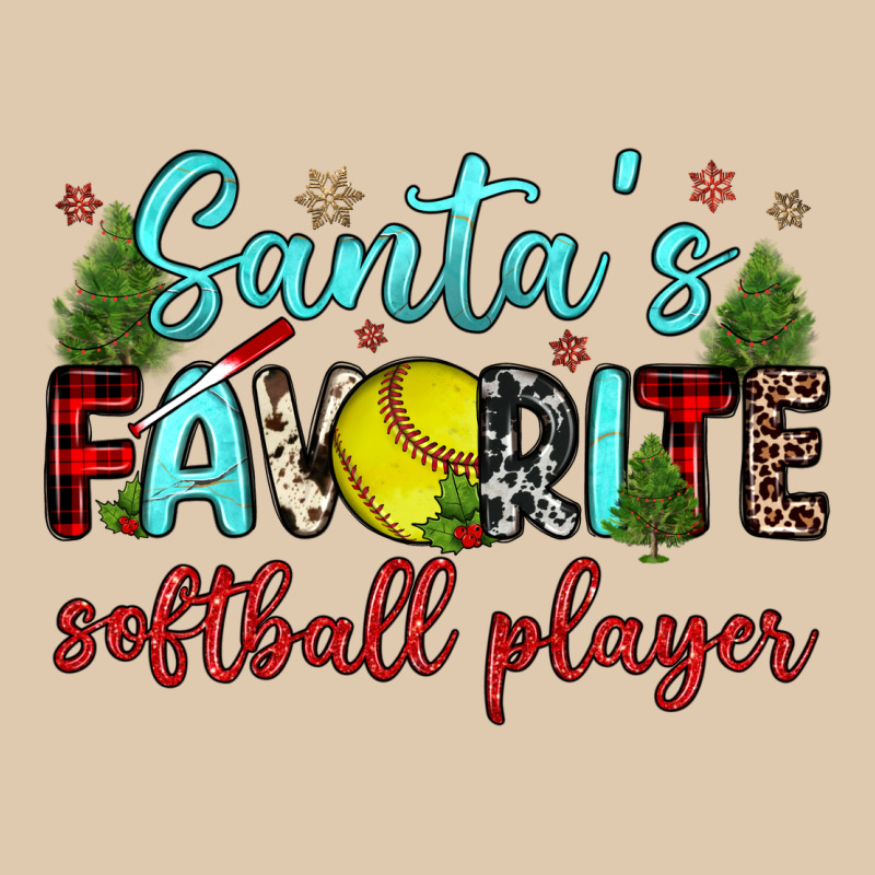 Santa S Favorite Softball Player Heavyweight Sweatshirt by JahusDesignShop | Teevron