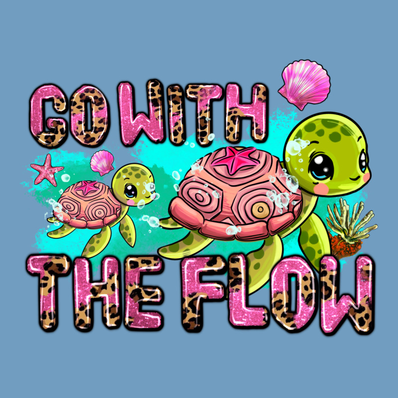 Go With The Flow Urban Heavy Tee by AdoDesignShop | Teevron