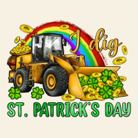 I Dig St Patrick S Day Bulldozer Vintage Tee | Teevron