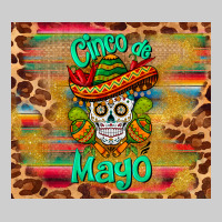 Cinco De Mayo Sombrero Skull Premium Tee | Teevron