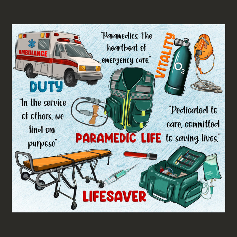 Paramedic Life Heavy Core Tee by MaliasSmallBusiness | Teevron