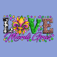 Love Mardi Gras Fleur De Lis Sunflower Leopard And Beads Long Sleeve Tee | Teevron