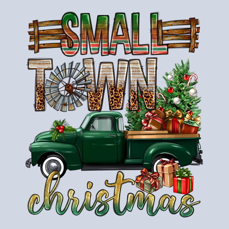 Small Town Christmas With Truck Premium Sweatshirt by BundleAndBundleShop | Teevron