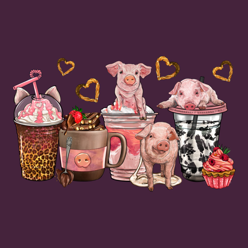 Pigs Coffee Cups Premium Tee by texasbilliewilder | Teevron