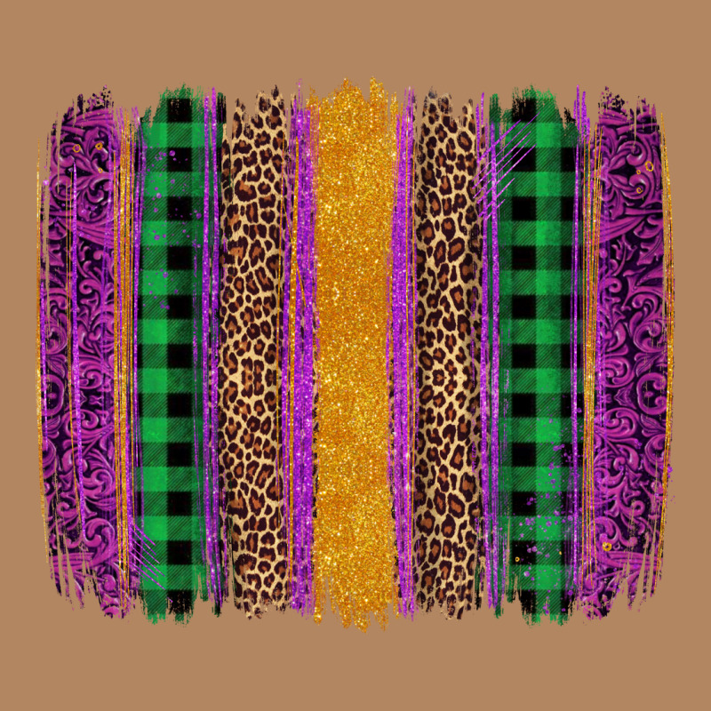 Mardi Gras Western Brush Stroke Long Sleeve Tee by Artiststas | Teevron