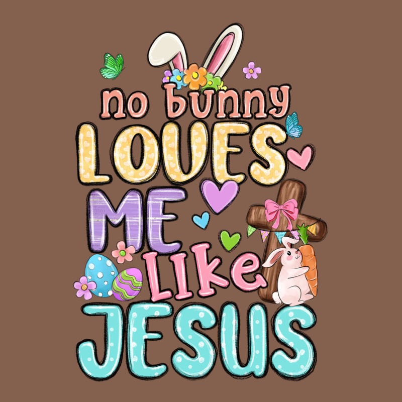 No Bunny Loves Me Like Jesus Zipper Hoodie by MaliasSmallBusiness | Teevron