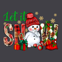 Let It Snow With Snowman Heavyweight Hoodie | Teevron