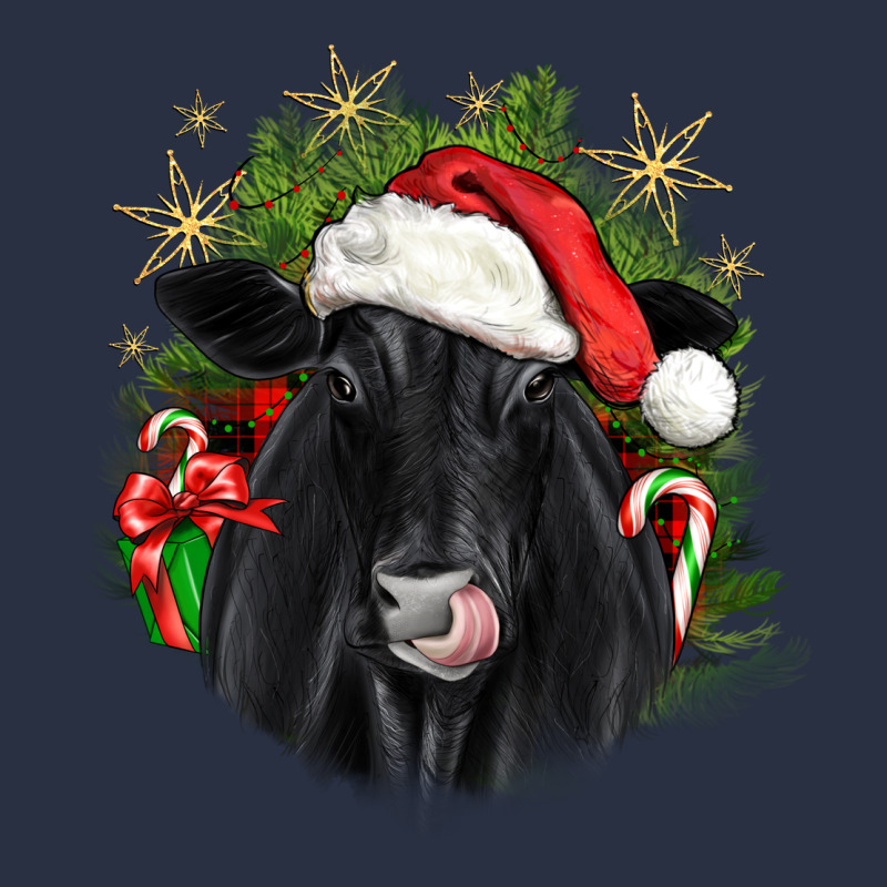 Christmas Black Angus Heavyweight Sweatshirt by JahusDesignShop | Teevron