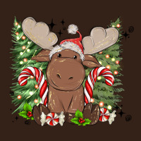 Christmas Reindeer Heavy Core Tee | Teevron