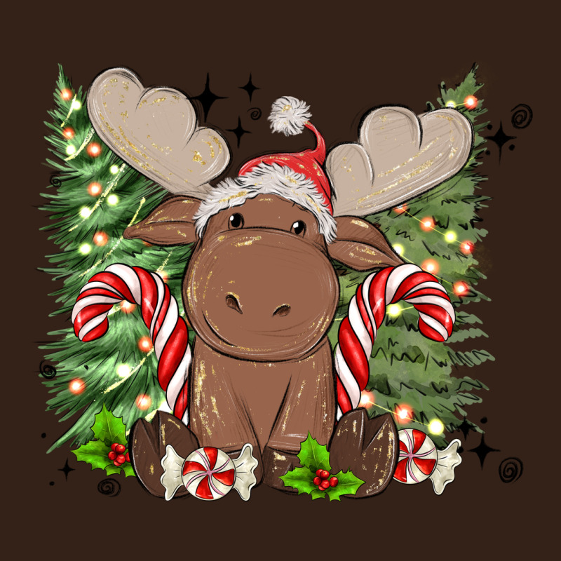 Christmas Reindeer Heavy Core Tee by MaliasSmallBusiness | Teevron