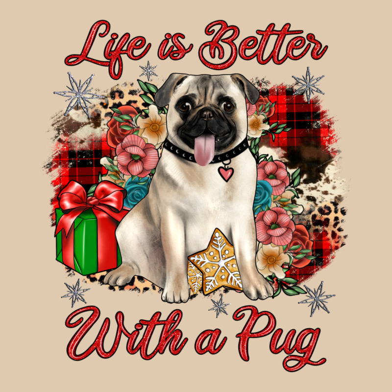 Christmas Life Is Better With A Pug Heavyweight Sweatshirt by JahusDesignShop | Teevron