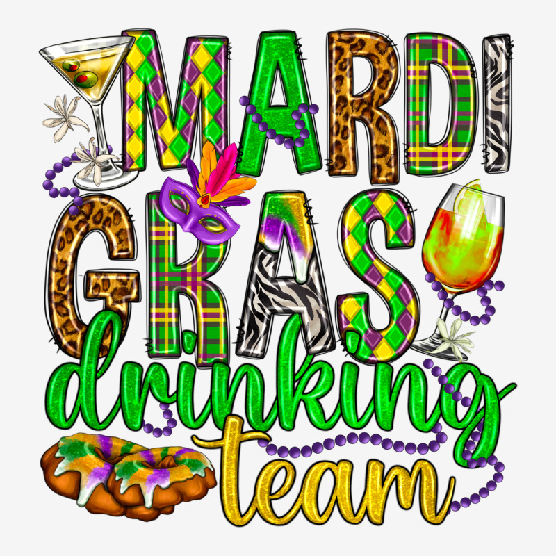 Mardi Gras Drinking Team Urban Hoodie by HowdyJamesFarm | Teevron