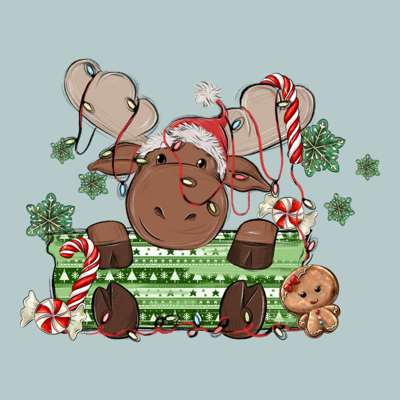 Christmas Reindeer Heavy Core Tee by MaliasSmallBusiness | Teevron
