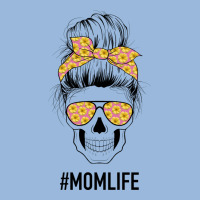 Yellow Flower On Pink Background Mom Skull Premium Hoodie | Teevron