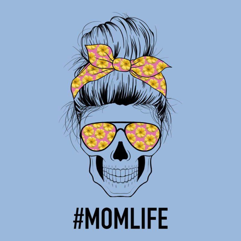 Yellow Flower On Pink Background Mom Skull Premium Hoodie by Bettercallsaul | Teevron