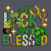 Not Lucky Just Blessed St. Patricks Day Vintage Hoodie | Teevron