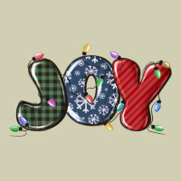 Joy Christmas Lights Heavy Core Tee | Teevron