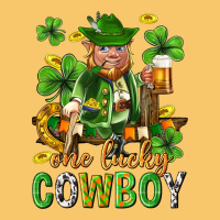 One Lucky Cowboy With St. Patricks Elf Vintage Hoodie | Teevron