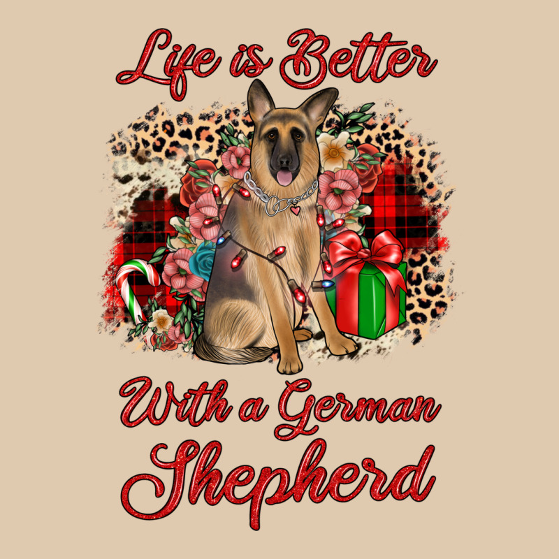 Christmas Life Is Better With A German Shepherd Heavyweight Sweatshirt by JahusDesignShop | Teevron
