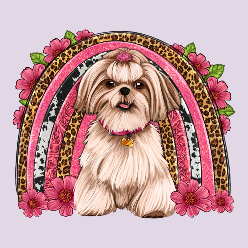 Shih Tzu Floral Rainbow Classic Tee by Artiststas | Teevron