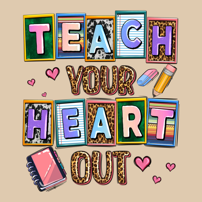 Teach Your Heart Out Heavyweight Sweatshirt by AdoDesignShop | Teevron