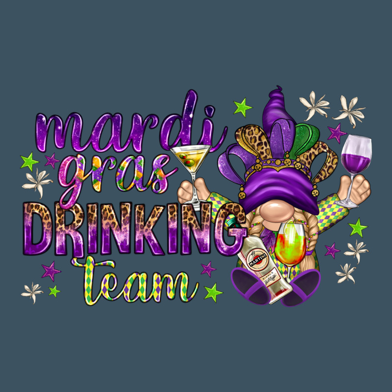 Mardi Gras Drinking Team With Gnome Urban Hoodie by HowdyJamesFarm | Teevron