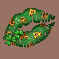 Green And Leopard Patterned Irish Day Lips Premium Hoodie | Teevron